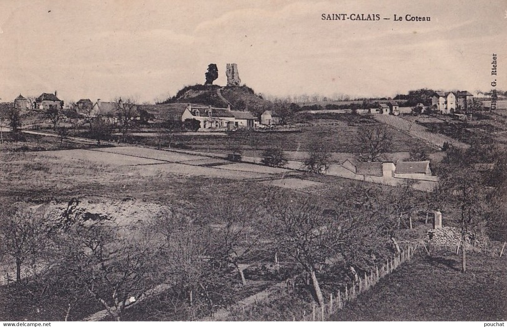 D15-72) SAINT CALAIS - LE COTEAU - EN 1926 - ( 2 SCANS ) - Saint Calais