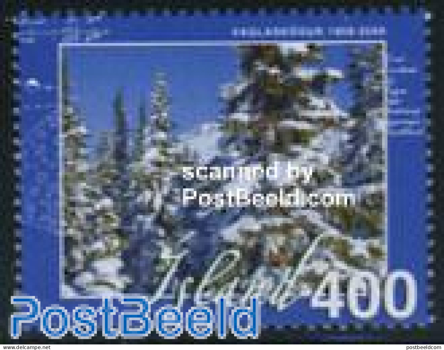 Iceland 2008 Vaglaskogus Forest 1v, Mint NH, Nature - Trees & Forests - Unused Stamps