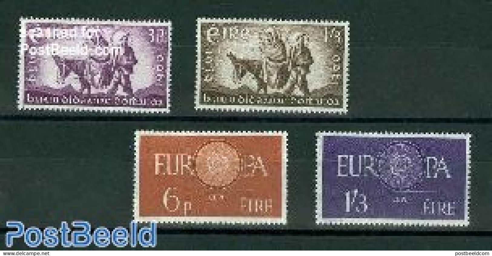 Ireland 1960 Yearset 1960, Complete, 4v, Mint NH, Various - Yearsets (by Country) - Ongebruikt