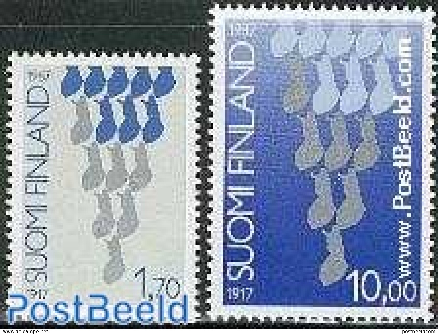 Finland 1987 Independence 2v, Mint NH - Neufs