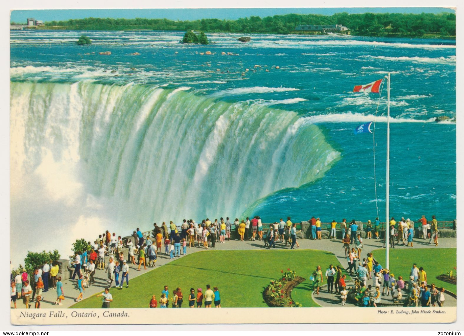 CANADA Niagara Falls  JOHN HINDE Vintage Photo Postcard Post Card Carte - Niagarafälle