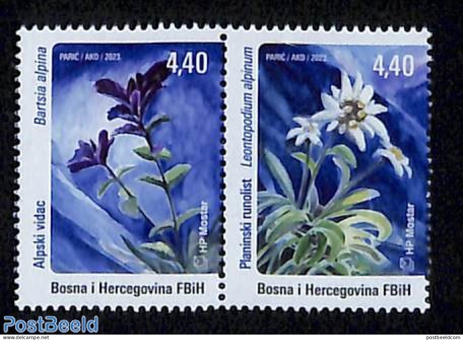 Bosnia Herzegovina - Croatic Adm. 2023 Flora 2v [:], Mint NH, Nature - Flowers & Plants - Bosnie-Herzegovine