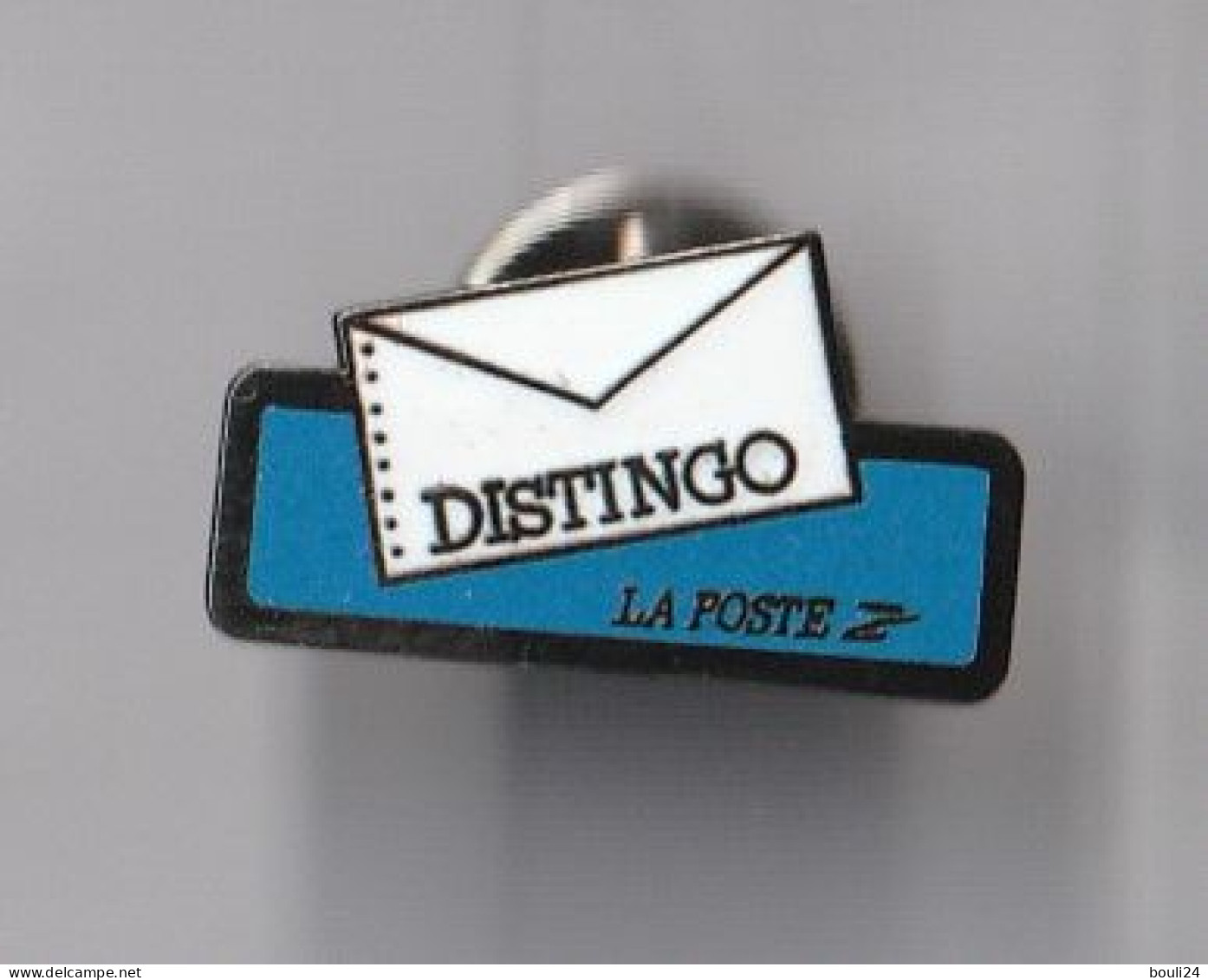 PIN'S  THEME POSTE   LETTRE  DISTINGO - Poste