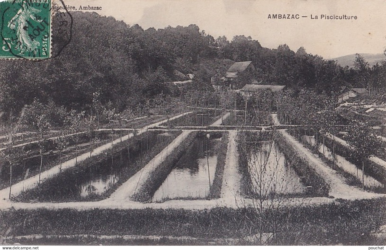 E8-87) AMBAZAC  - LA PISCICULTURE  - EN   1910 - Ambazac