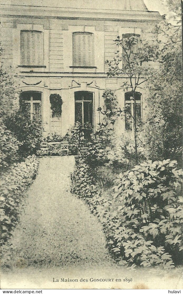 75  PARIS 16° - LA MAISON DES GONCOURT EN 1890 (ref 1077) - Arrondissement: 16