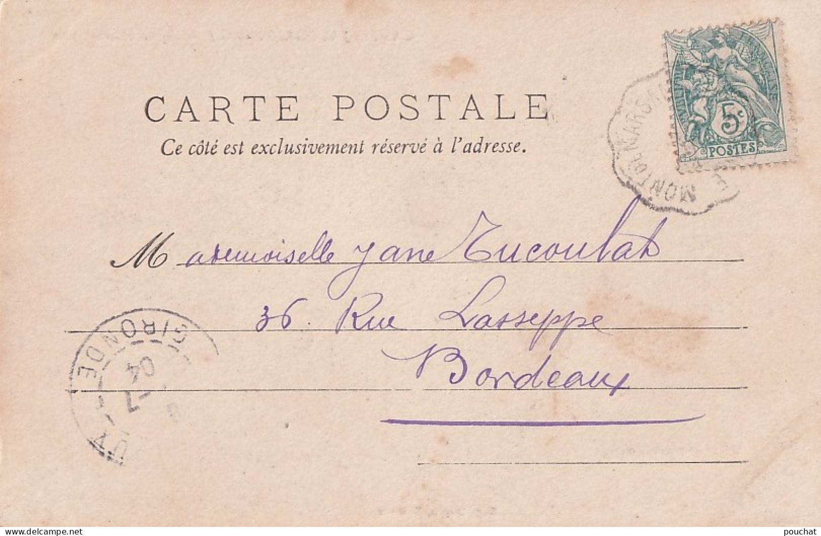 E17-47) CASTELJALOUX - LOT ET GARONNE - EGLISE NOTRE DAME - EN  1904 - ( 2 SCANS )   - Casteljaloux