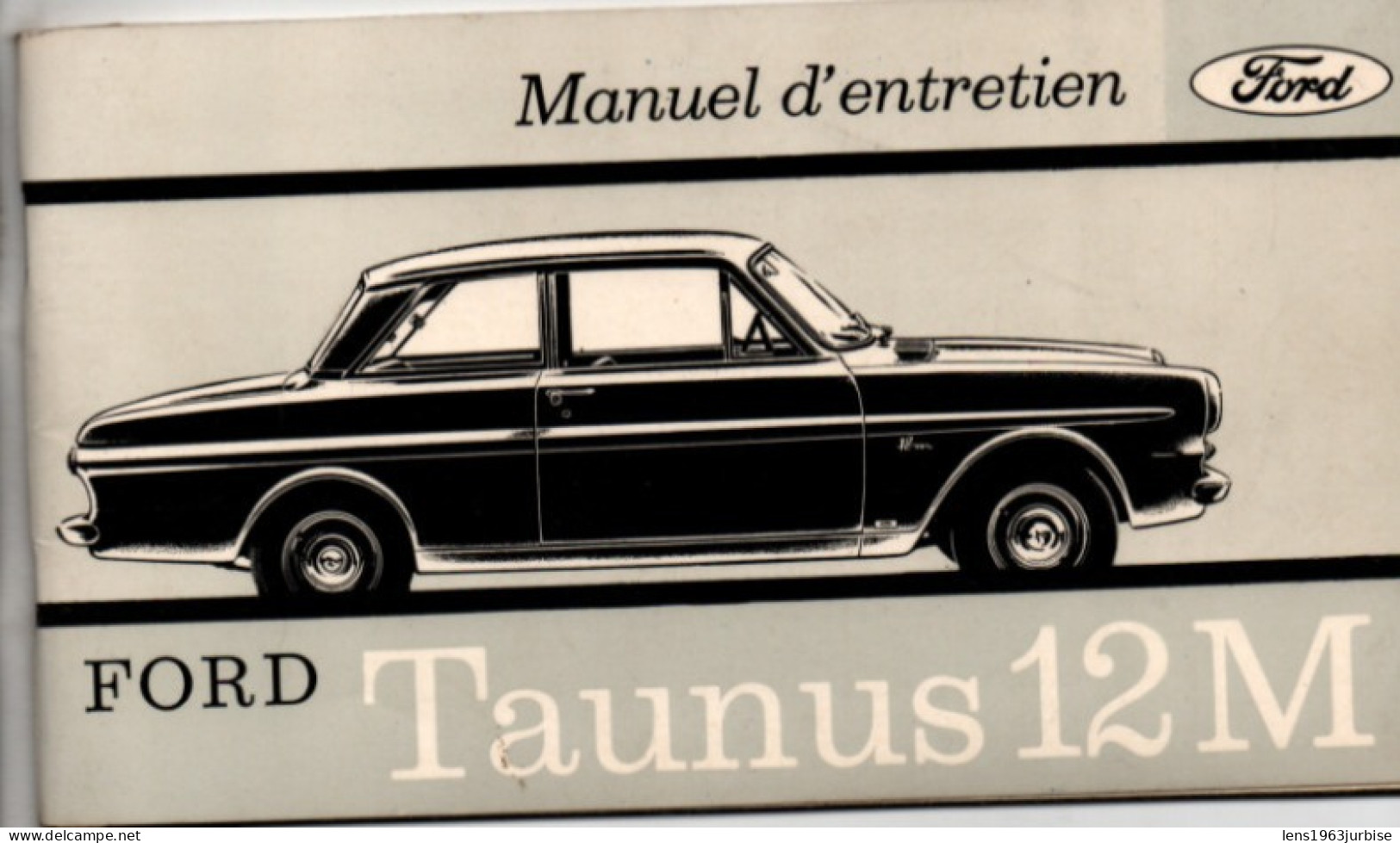 Ford Taunus  12 M , ( 1963 ) , 4 Documents - Auto