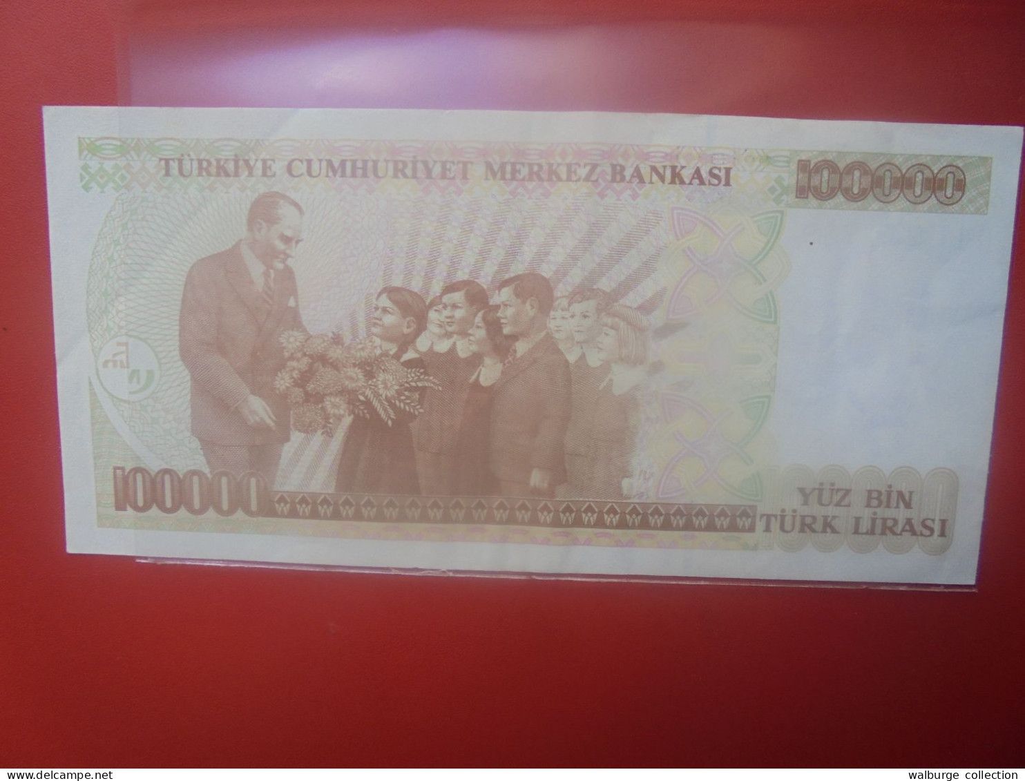 TURQUIE 100.000 LIRA 1970(91) Préfix :H Circuler (B.33) - Turquie