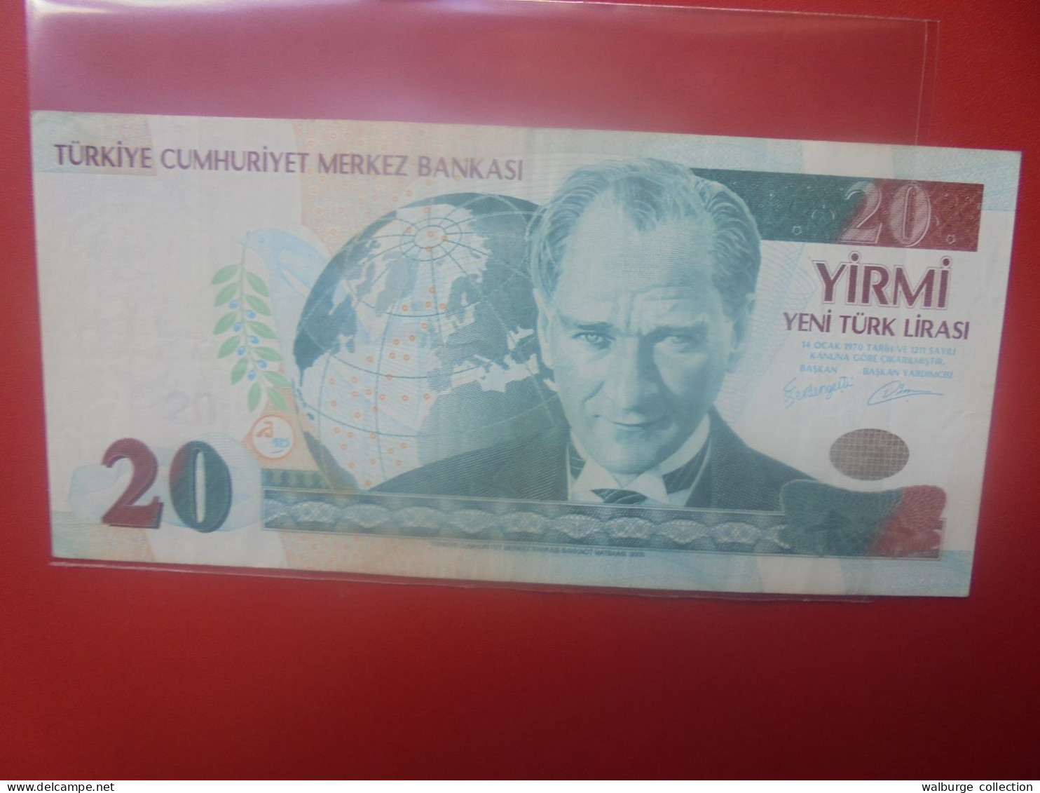 TURQUIE 20 New LIRA 2005 Circuler (B.33) - Turchia