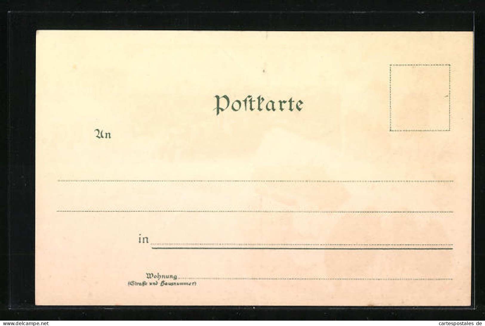 Lithographie Warburg, Ortsansicht, Sackturm, Krieger-Denkmal  - Warburg