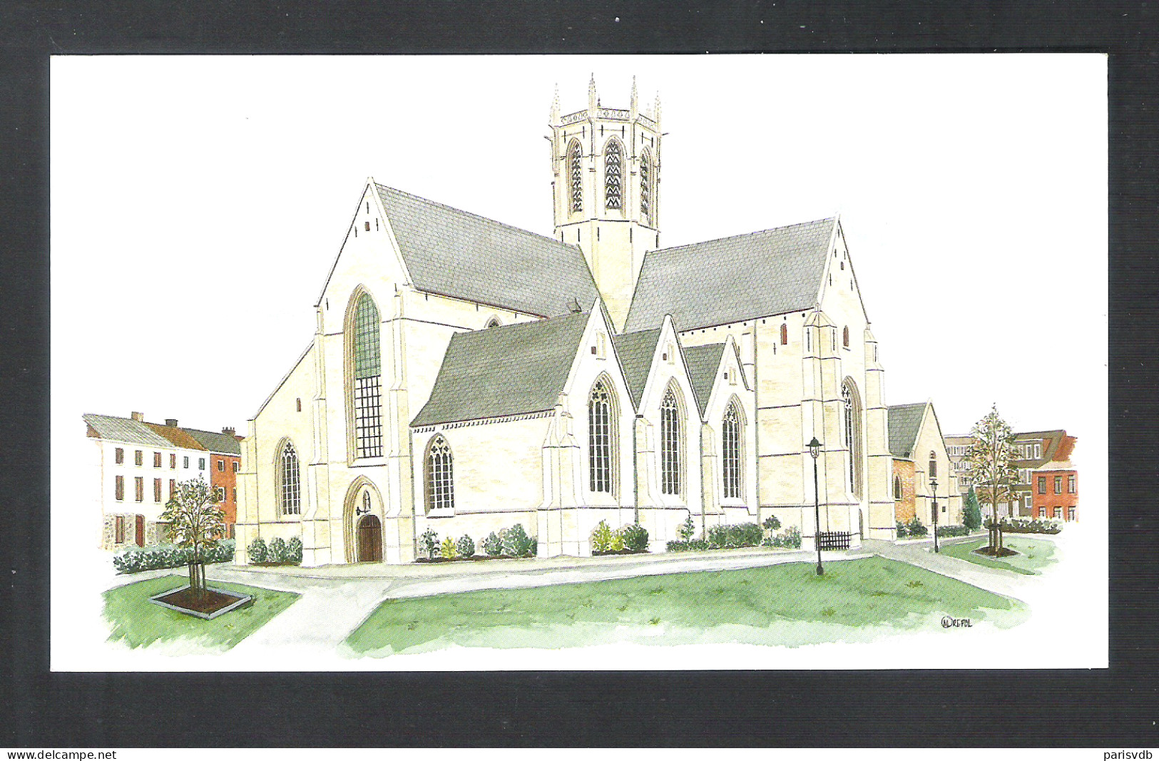 DENDERMONDE - TERMONDE - O.L.VROUWKERK (18 Cm X 10,5 Cm)  (9594) - Dendermonde