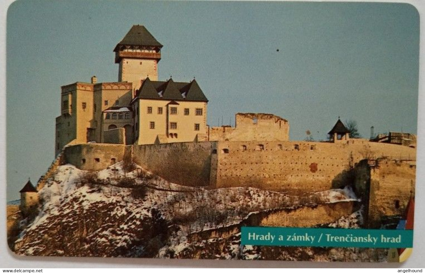 Slovakia 50 Units Chip Card - Trenciansky Hrad / Trencin Castle - Slovakia