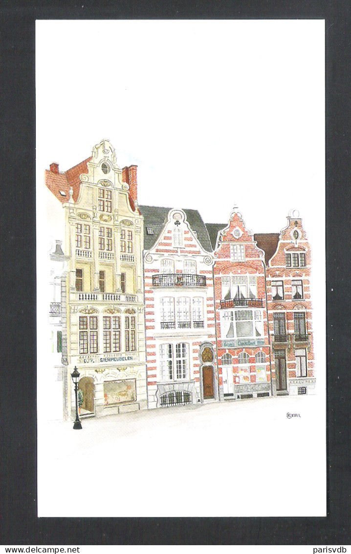 DENDERMONDE - TERMONDE - MARKT  (18 Cm X 10,5 Cm)  (9597) - Dendermonde