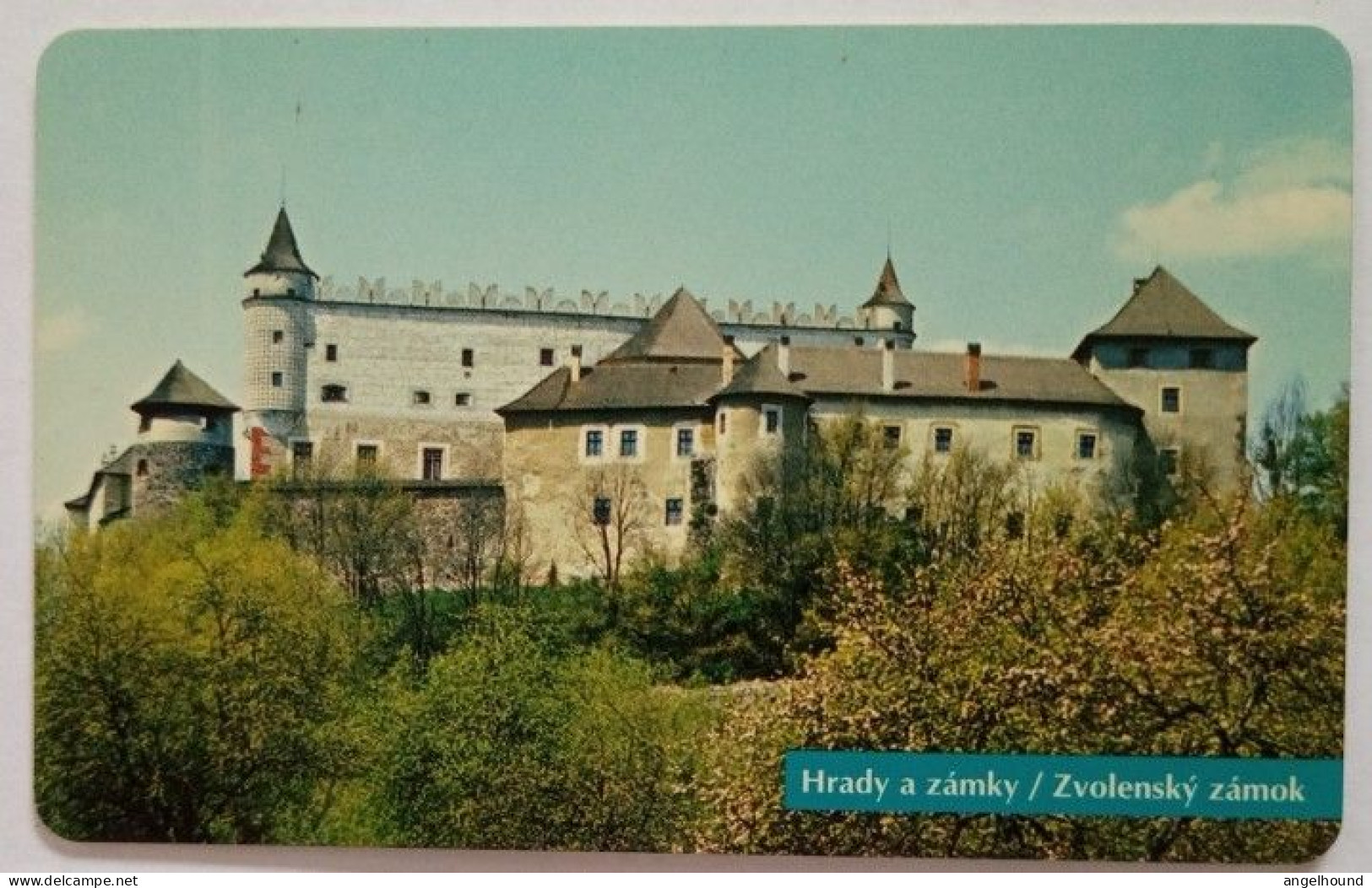 Slovakia 50 Units Chip Card - Zvolensky Zamok / Zvolen Castle - Slovakia