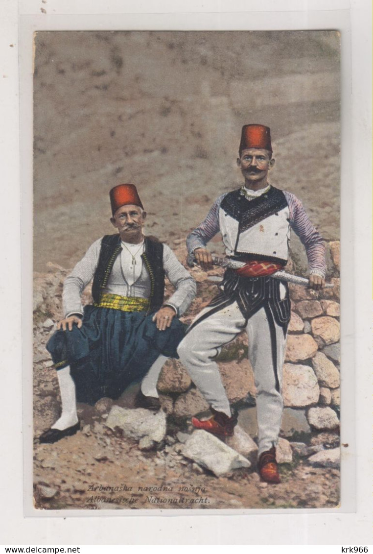 ALBANIA COSTUMES Nice Postcard - Albania