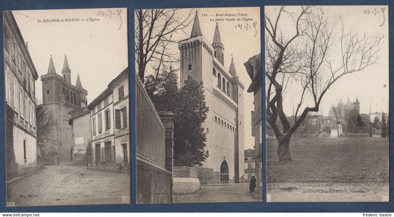 SAINT SULPICE -.3 Cartes - Saint Sulpice