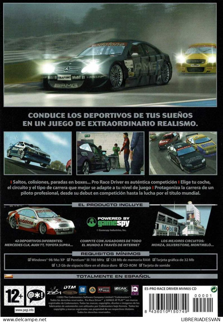 Pro Race Driver. PC - Juegos PC