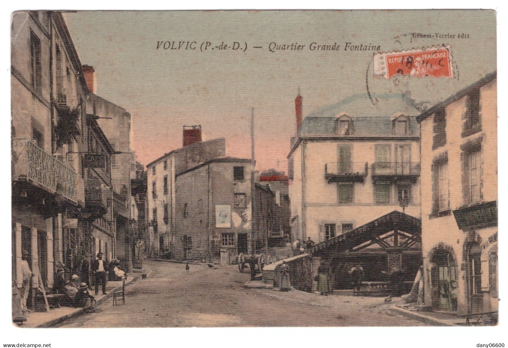 VOLVIC - Quartier Grande Fontaine (carte Animée) - Volvic