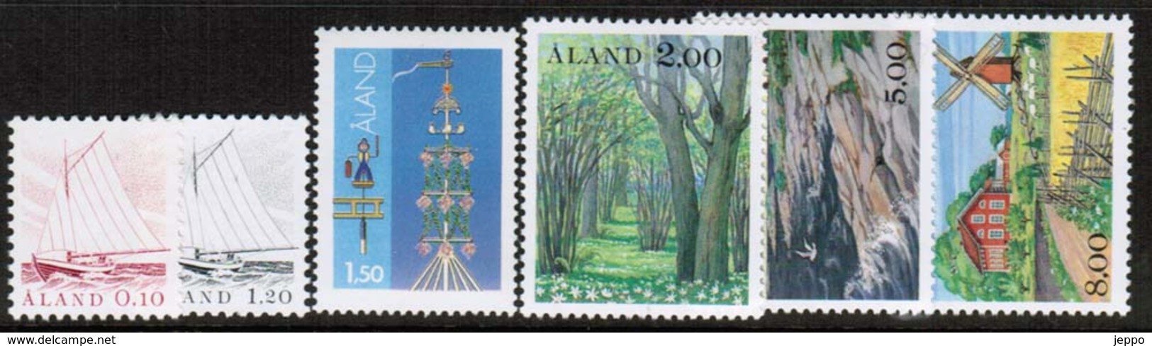 1985 Aland Islands Complete Year Set Mnh. - Aland