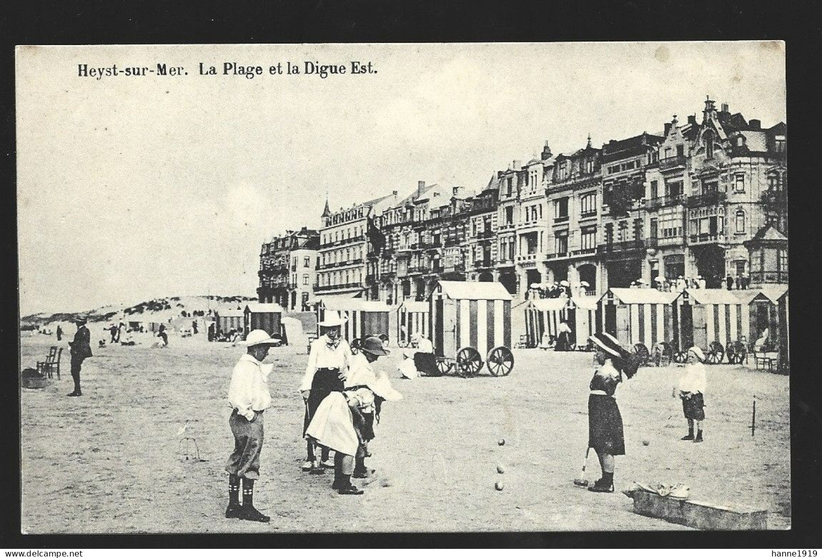 Heist Sur Mer La Plage Et La Digue Est Htje - Heist