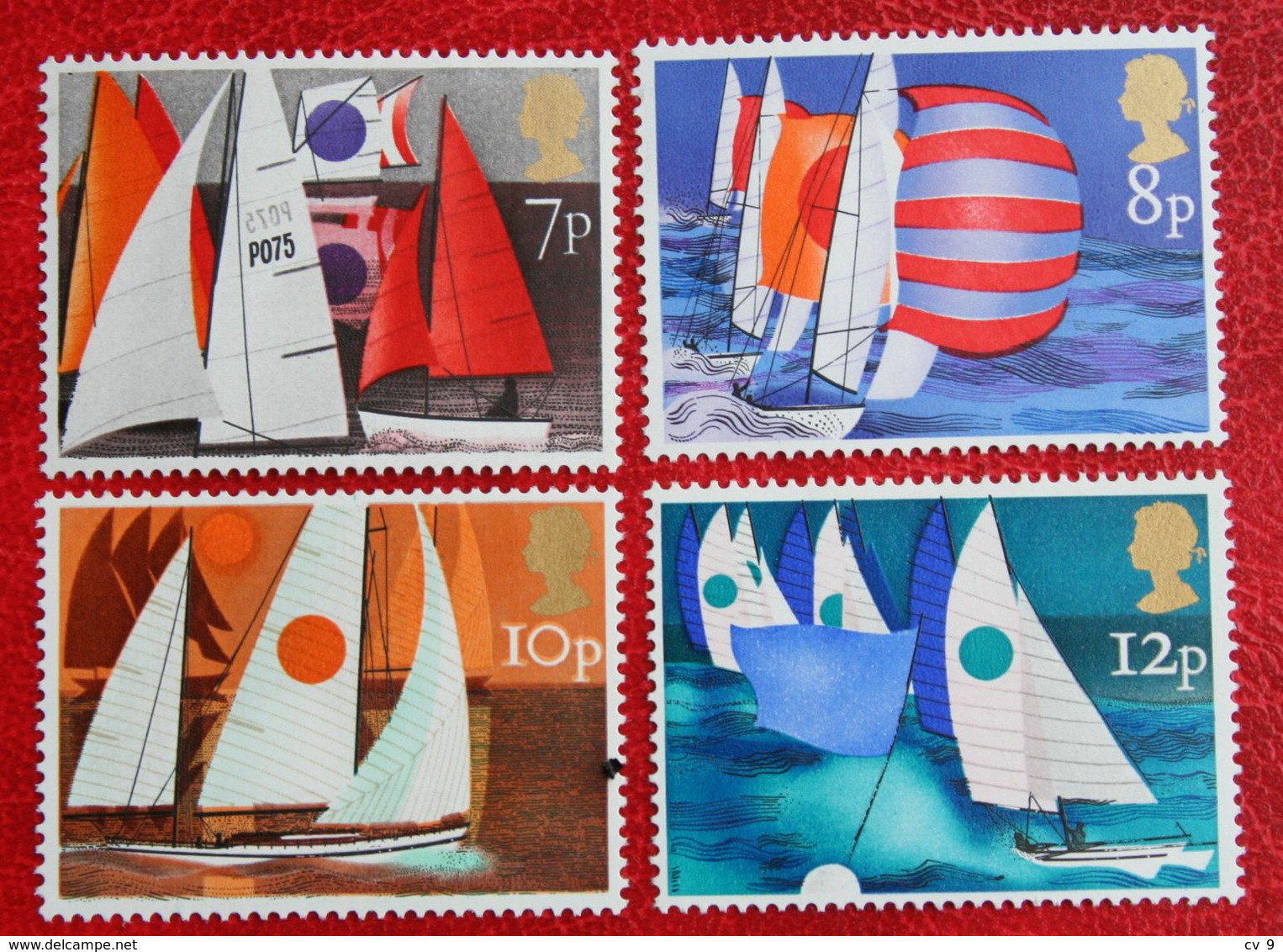 Royal Yacht Club Sailing Boat (Mi 678-681) 1975 POSTFRIS MNH ** ENGLAND GRANDE-BRETAGNE GB GREAT BRITAIN - Unused Stamps