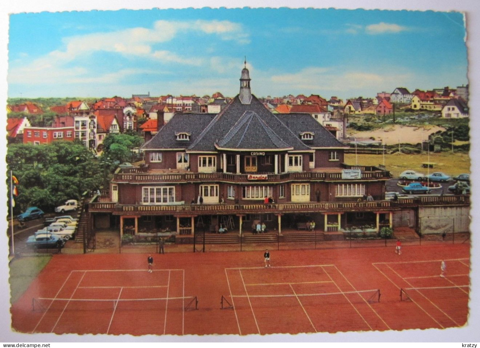 BELGIQUE - FLANDRE OCCIDENTALE - KOKSIJDE (COXYDE) - Casino Et Tennis - Koksijde