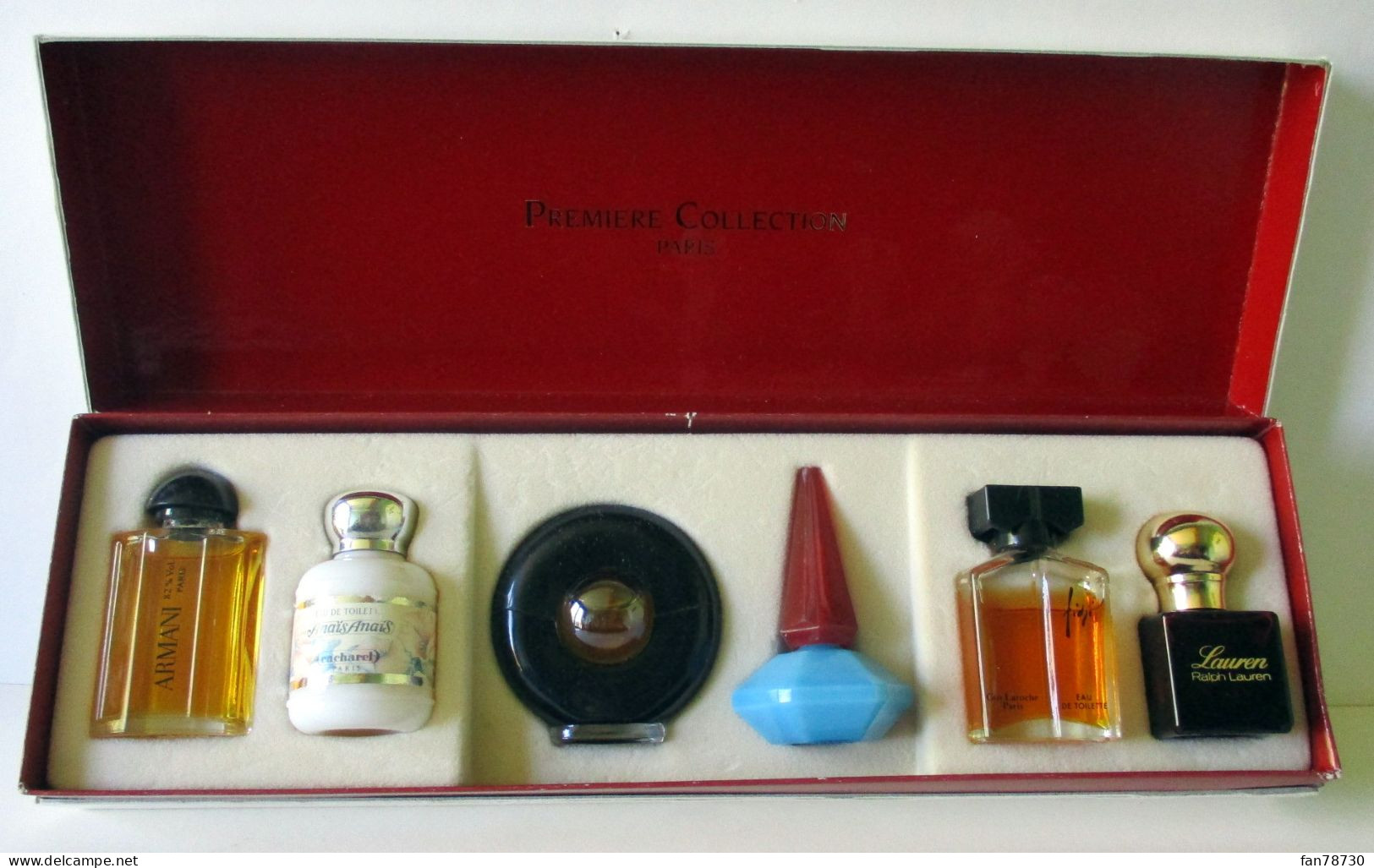 Miniatures X 6 "Première Collection" Paris - Prestige Et Collections - FRAIS DU SITE DEDUITS - Miniaturen Damendüfte (mit Verpackung)