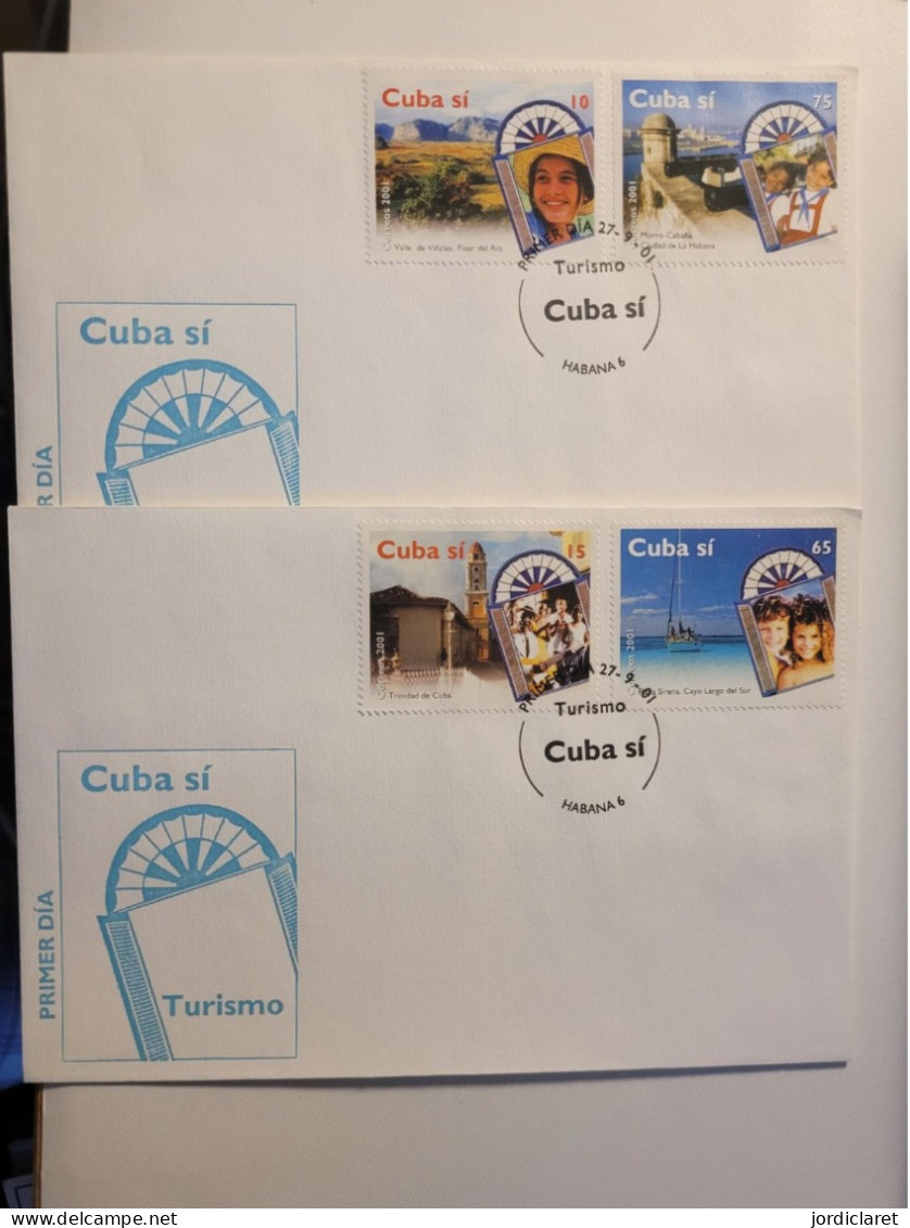 FDC CUBA 2001 - Altri & Non Classificati