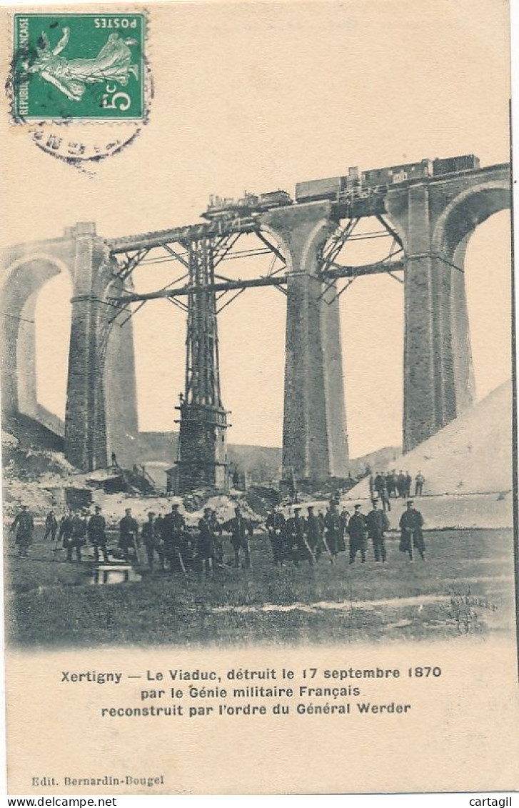 CPA-25607-88 (Vosges)- Viaduc Détruit Par Les  Français En 1870 Et Reconstruit Par Le Général Werder-Livraison Offerte - Xertigny