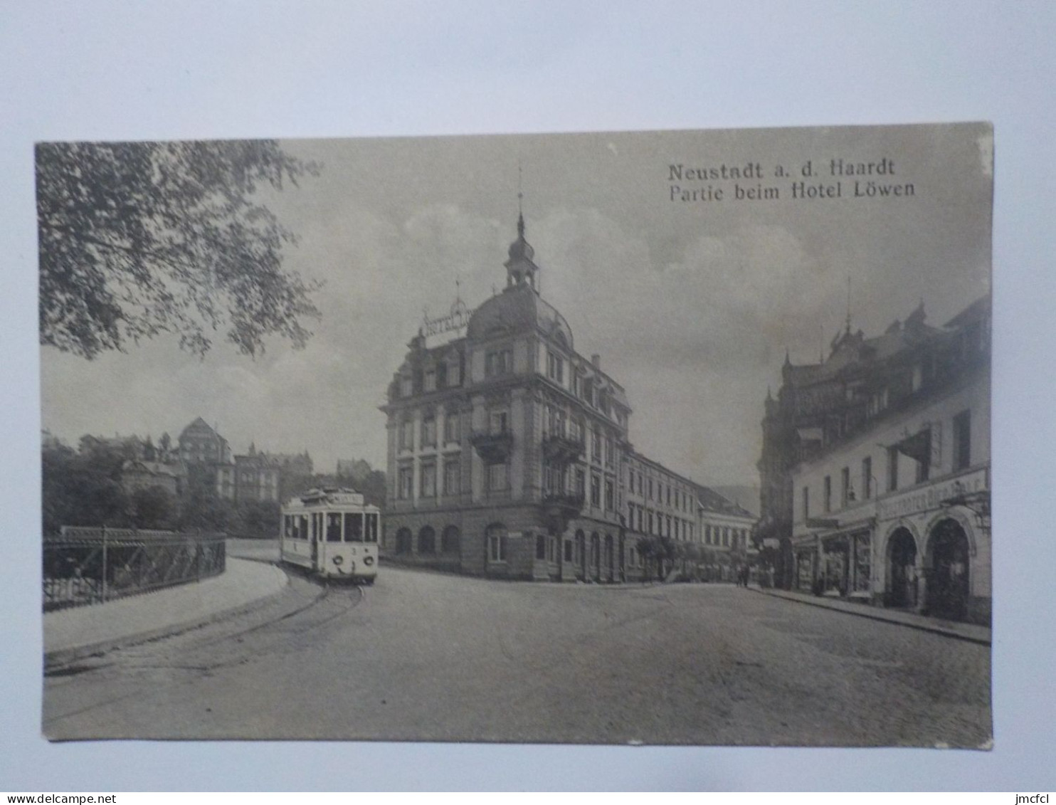 NEUSTADT An Der Haardt     Partie Beim Hotel Lowen - Neustadt (Weinstr.)