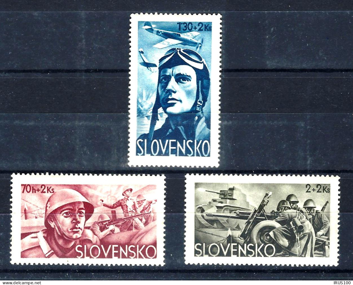 SLOVAQUIE - 1943 -  YT 87 à 89  - ** / MNH - Unused Stamps