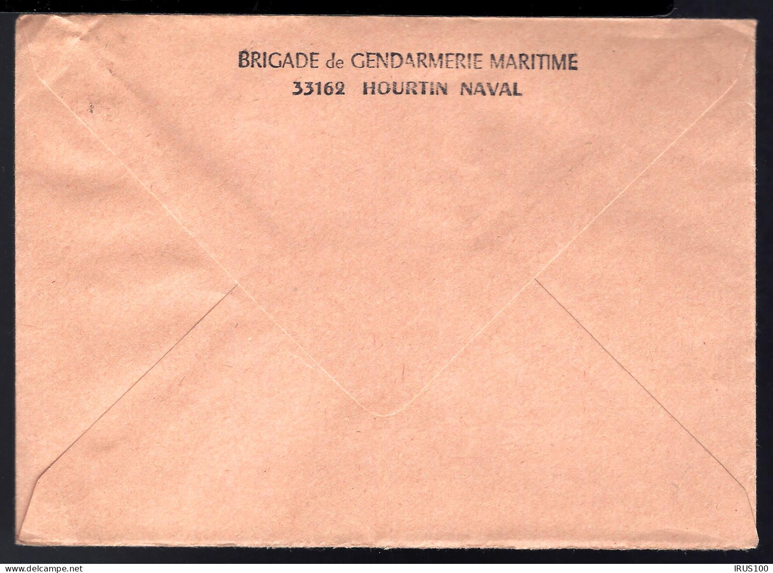 LETTRE DE MARSEILLE - GENDARMERIE NATIONALE - BRIGADE MARITIME DE HOURTIN -  - Police - Gendarmerie