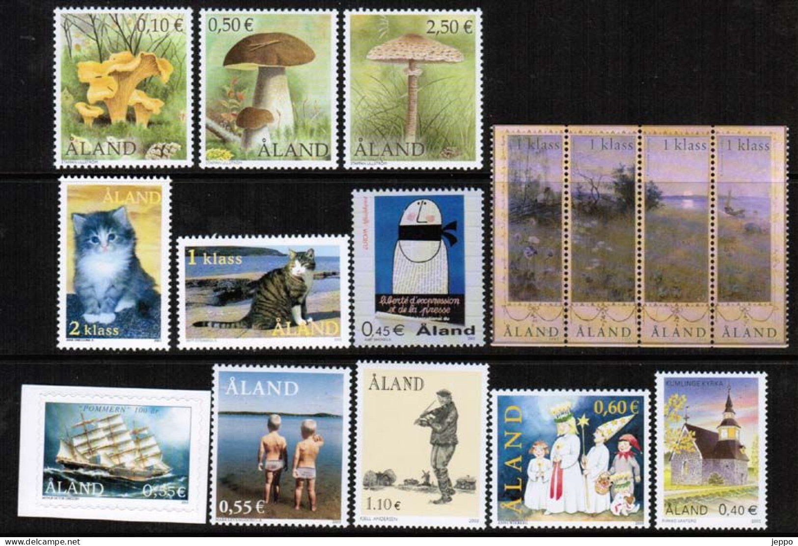 2003 Aland Islands Complete Year Set Mnh. - Aland