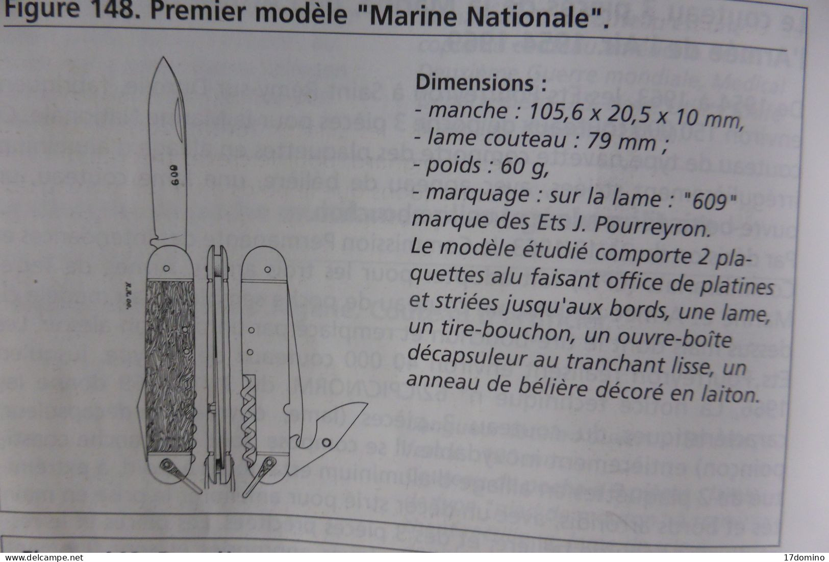 Premier couteau de la Marine Nationale