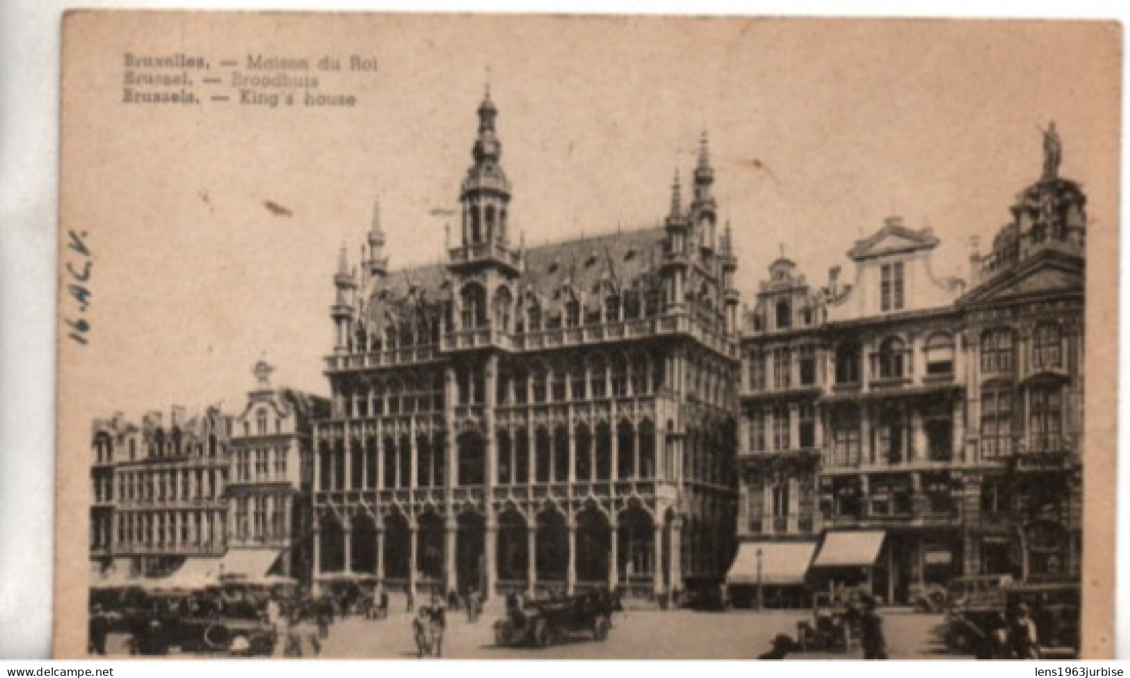 Bruxelles , Maison Du Roi - Cafés, Hotels, Restaurants