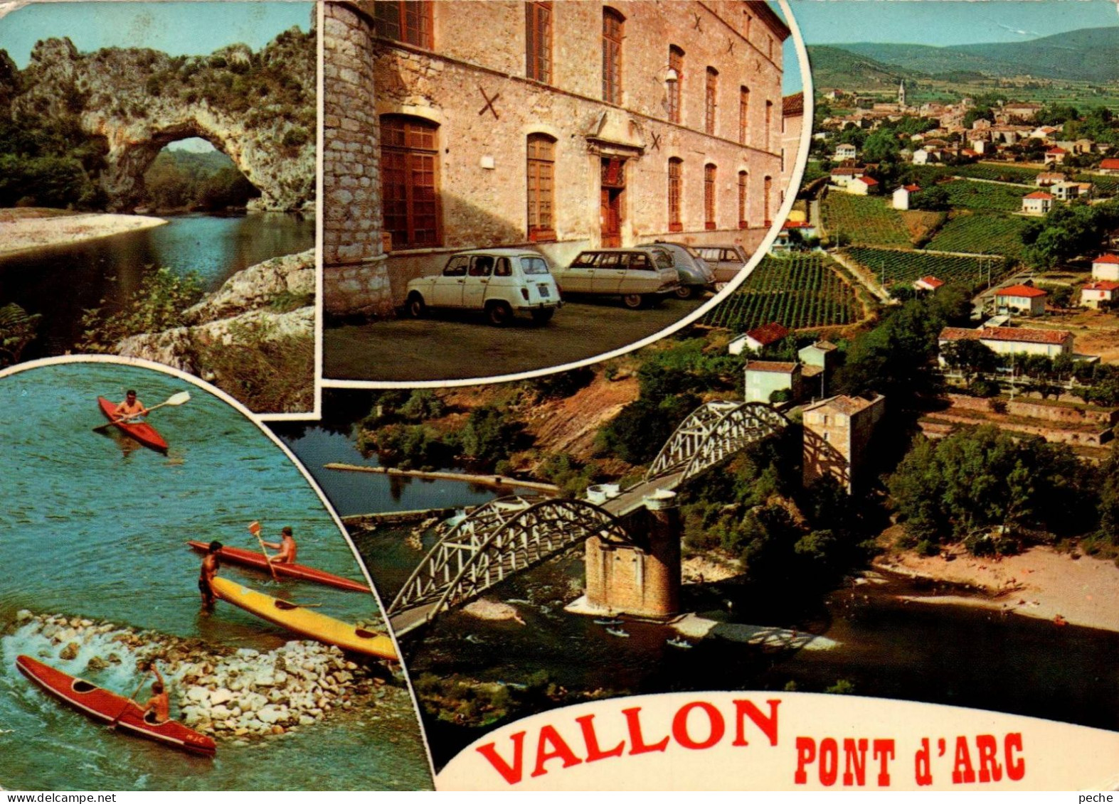 N°857 Z -cpsm Vallon Pont D'Arc -multivues- - Vallon Pont D'Arc