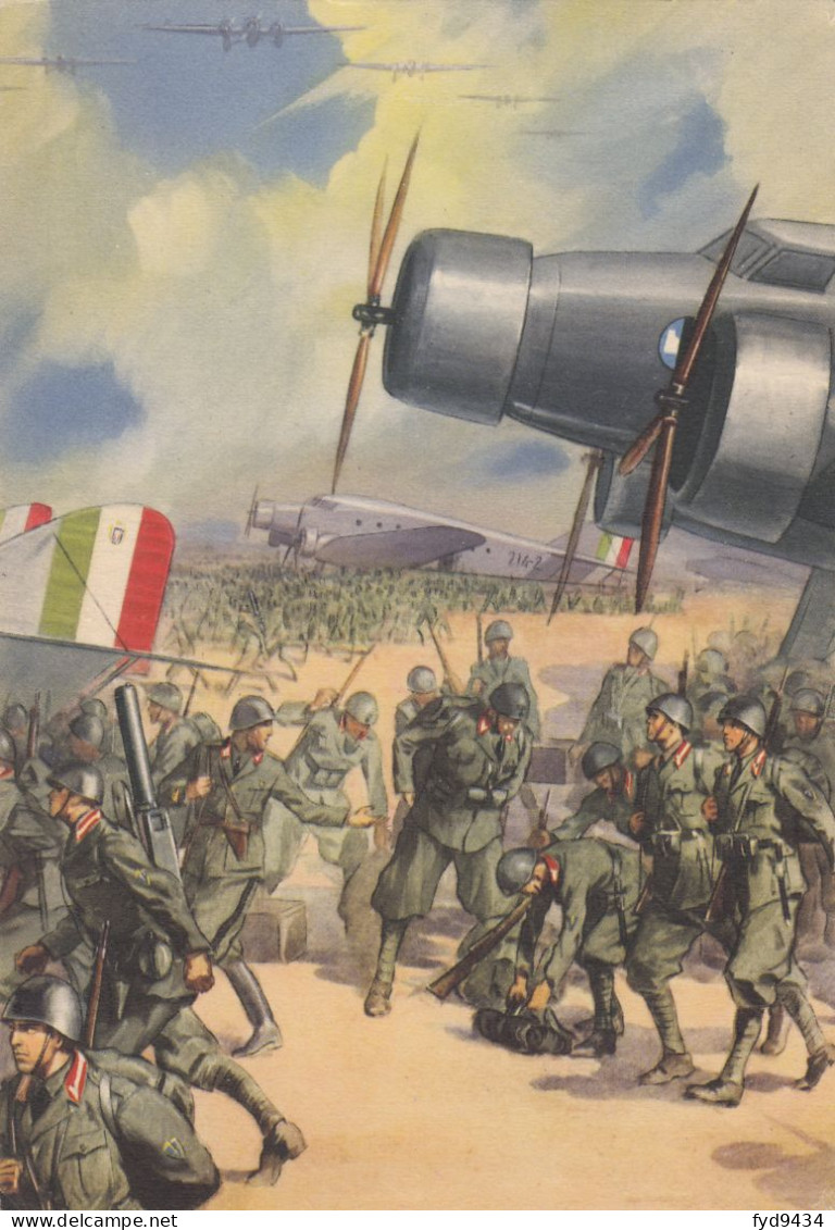 CPA - Savoia-Marchetti SM.75 - Armée De L'Air Italienne - 1939-1945: 2de Wereldoorlog