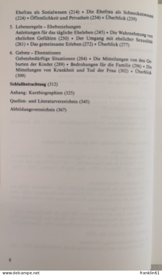 Bilderpaare - Paarbilder. Die Ehe In Autobiographien Des 16. Jahrhunderts. - 4. 1789-1914