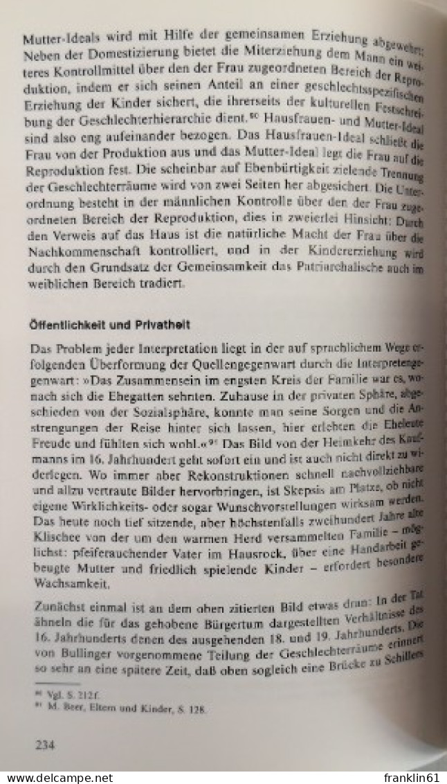 Bilderpaare - Paarbilder. Die Ehe in Autobiographien des 16. Jahrhunderts.