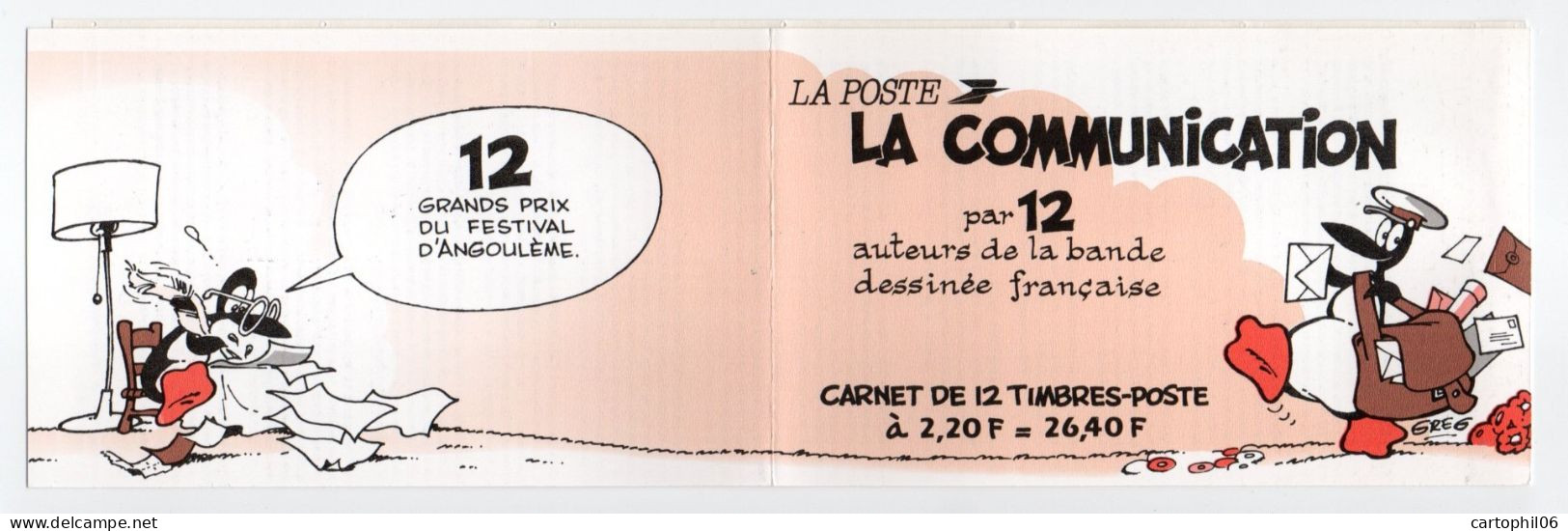 - FRANCE Carnet N° 2515 Oblitérés - LA COMMUNICATION EN BD 1988 - - Conmemorativos