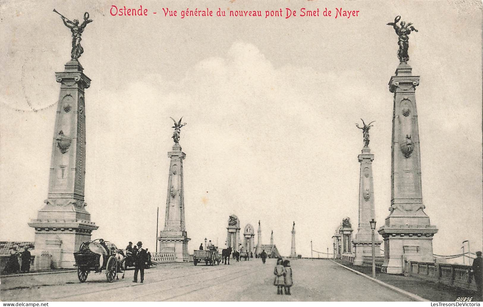 BELGIQUE - Ostende - Vue Générale Du Nouveau Pont De Smet De Nayer - Carte Postale Ancienne - Oostende