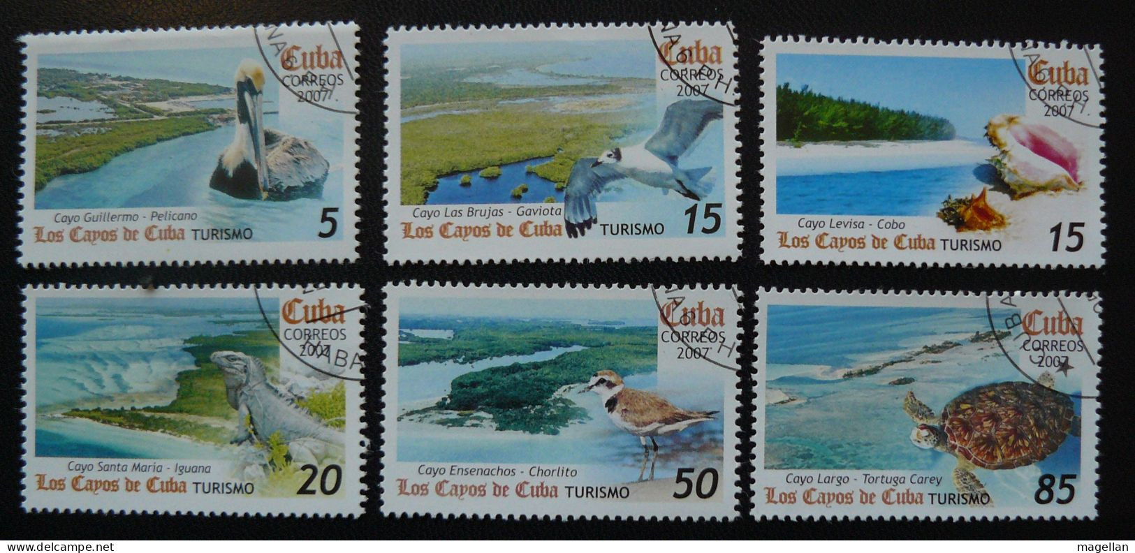 Cuba - 4458/63 Oblitérés - Faune - Collezioni & Lotti