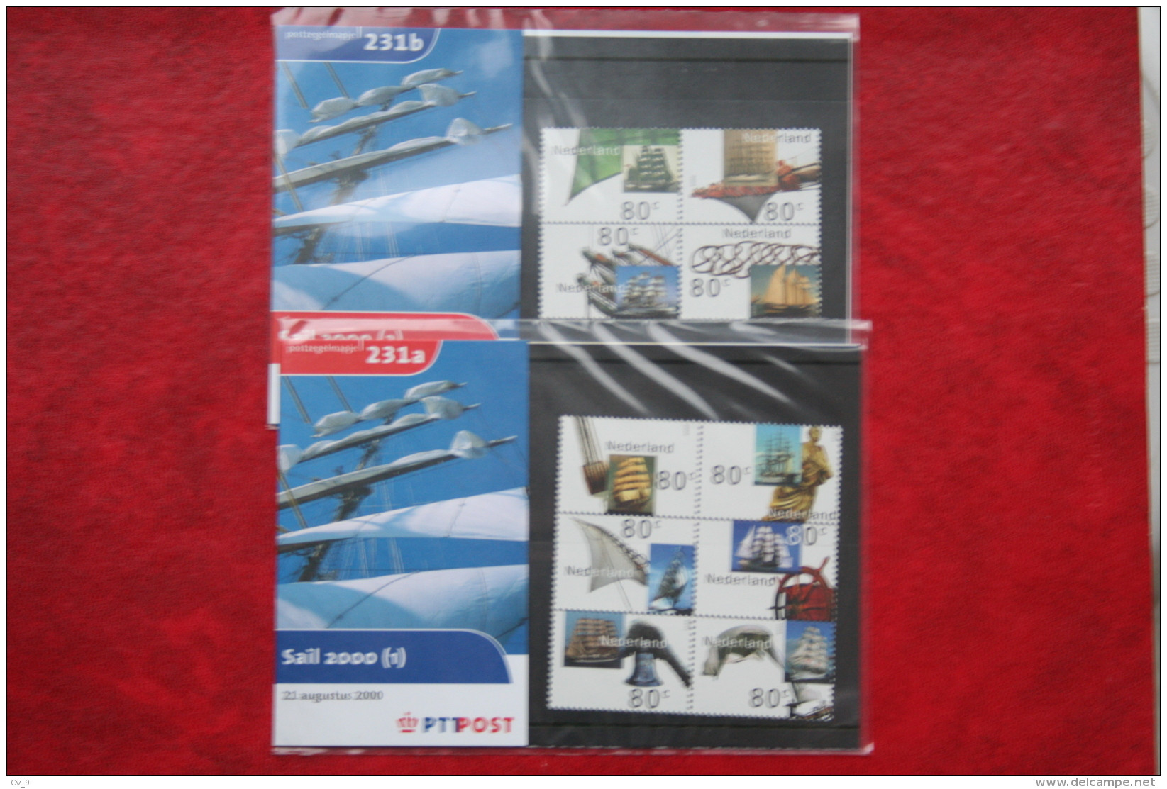 21 Augustus 2000  SAIL PZM 231ab Postzegelmapje Presentation Pack POSTFRIS MNH ** NEDERLAND NIEDERLANDE NETHERLANDS - Unused Stamps