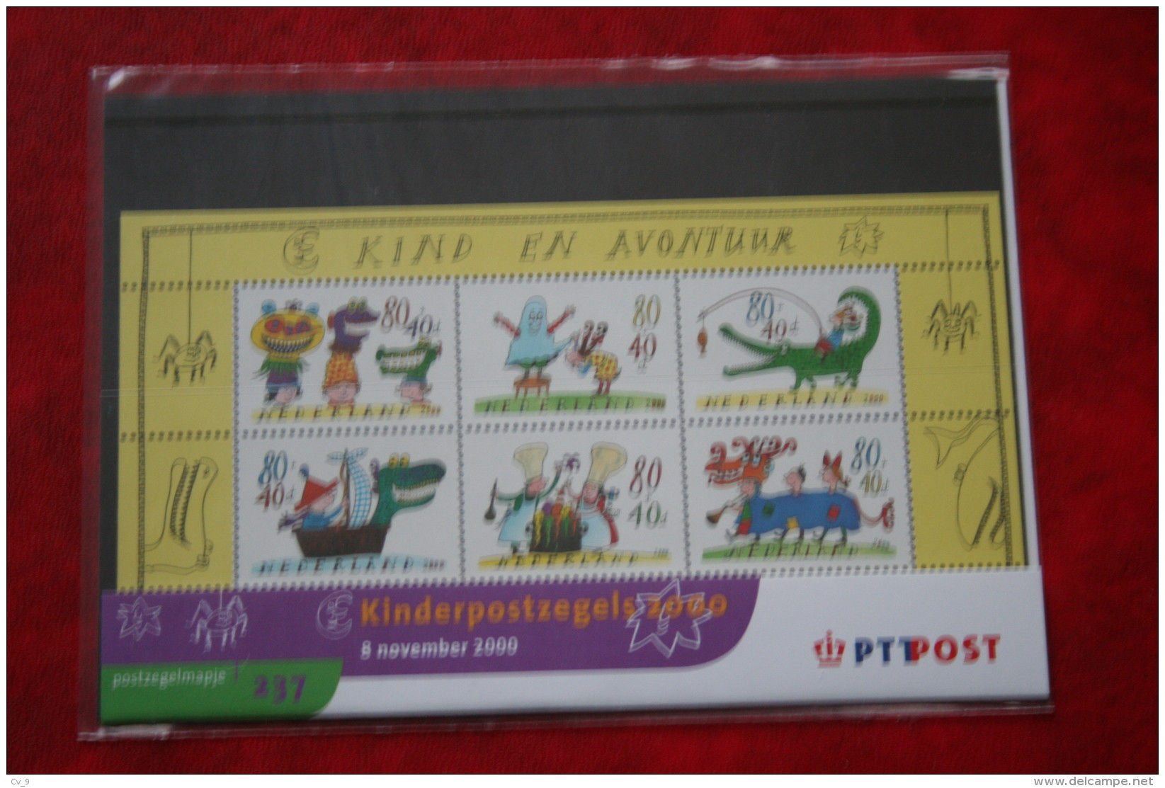 8 November 2000 Kinderzegels PZM 237 Postzegelmapje Presentation Pack POSTFRIS MNH ** NEDERLAND NIEDERLANDE NETHERLANDS - Unused Stamps