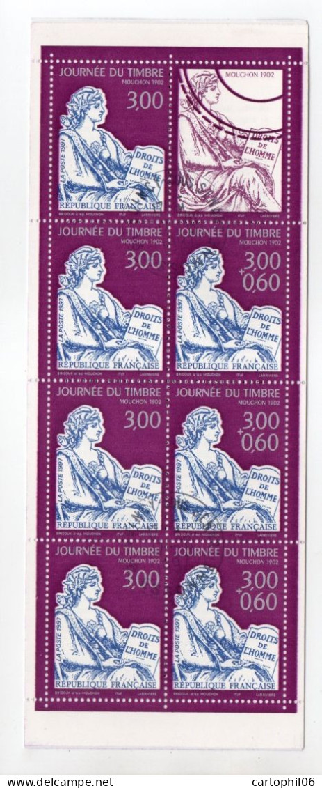 - FRANCE Carnet N° 3053 Oblitérés - JOURNÉE DU TIMBRE 1997 - - Dag Van De Postzegel