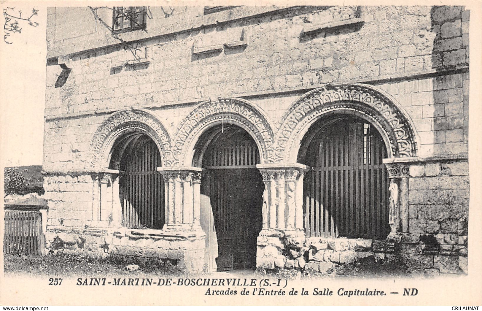 76-SAINT MARTIN DE BOSCHERVILLE-N°LP5013-C/0003 - Saint-Martin-de-Boscherville