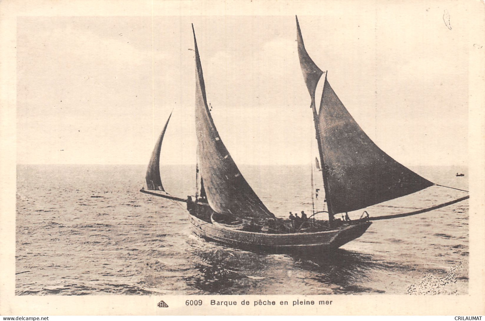 TH-BARQUE DE PECHE EN PLEINE MER-N°LP5013-B/0113 - Fishing Boats