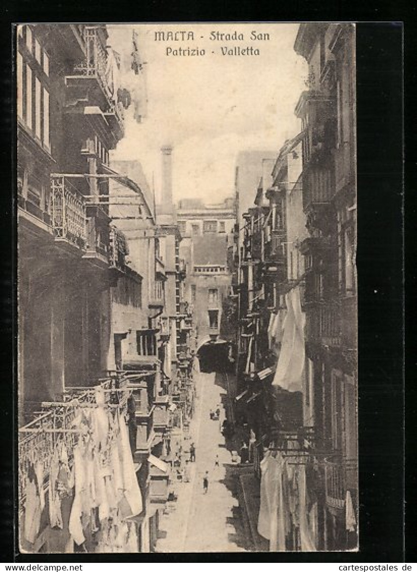AK Valletta, Strada San Patrizio  - Malte