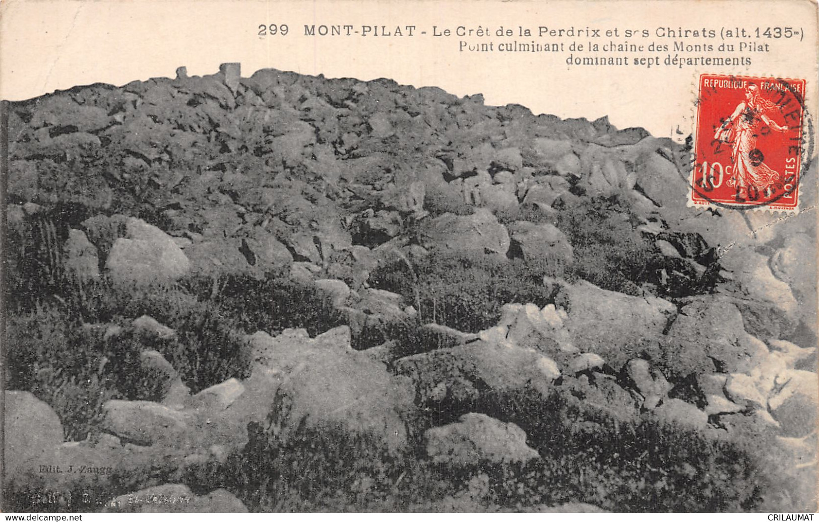 42-MONT PILAT-N°LP5013-A/0231 - Mont Pilat