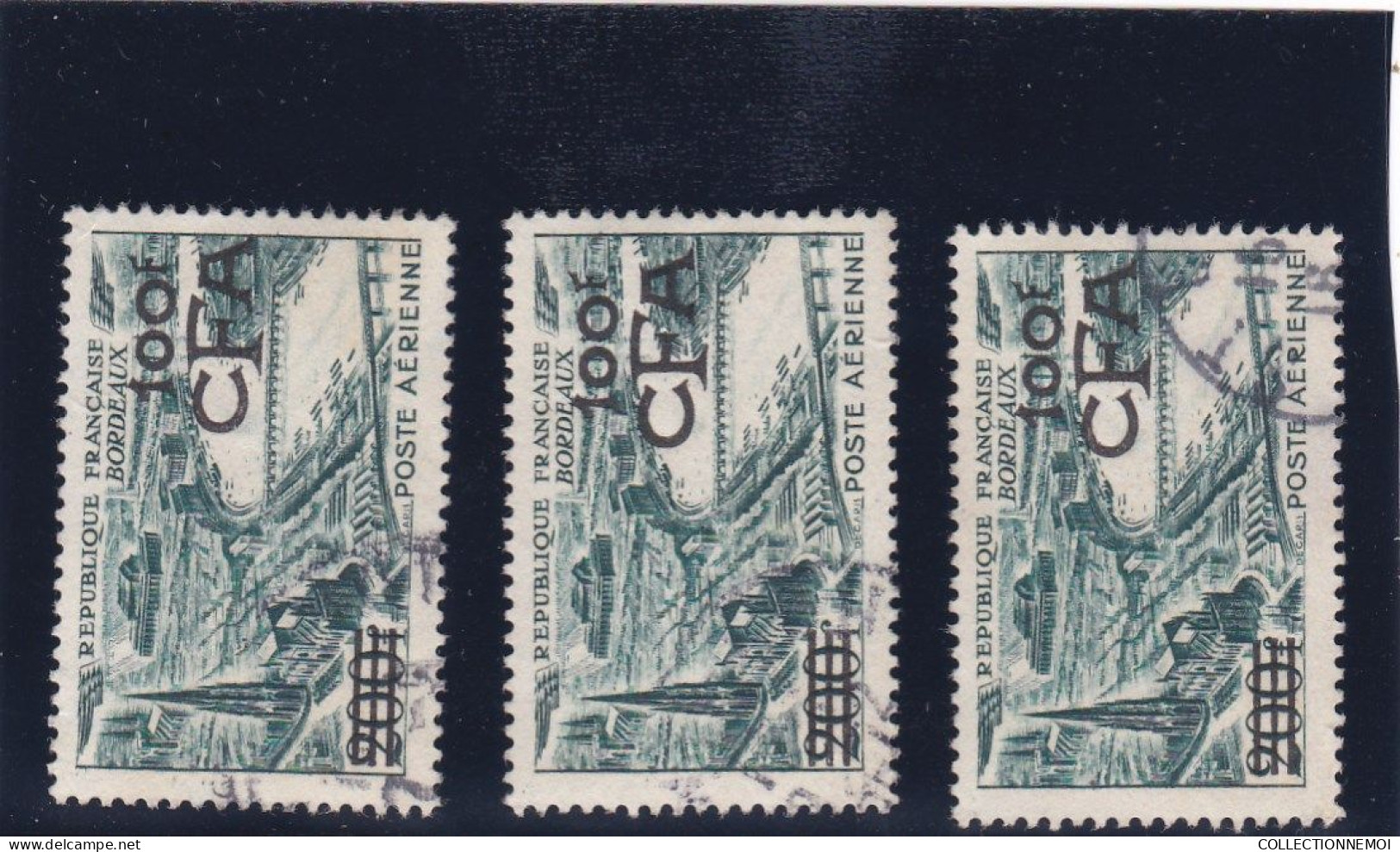 1 Lot De CFA ,, Poste Aerienne ,FORTE COTE - Airmail